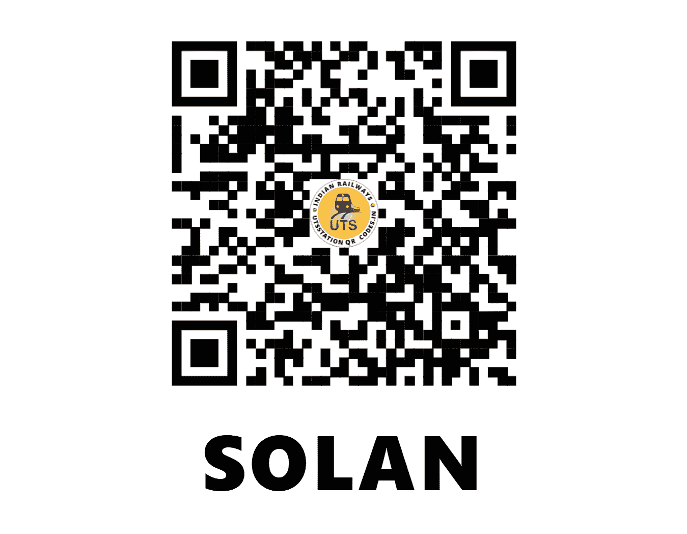 UTS QR Code for SOLAN - SOL (NR - HIMACHAL PRADESH)